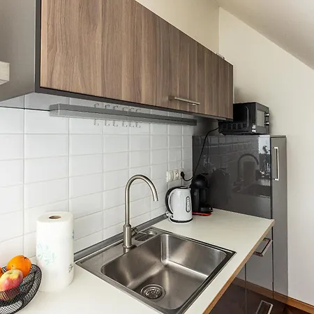아파트 Modern Attic With Terrace - Machova *