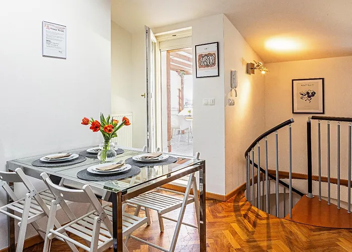 Modern Attic With Terrace - Machova Appartement *