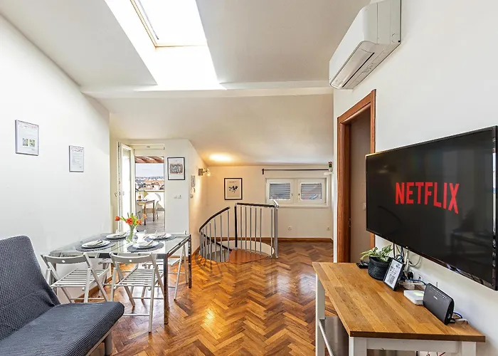 Appartement Modern Attic With Terrace - Machova Praag